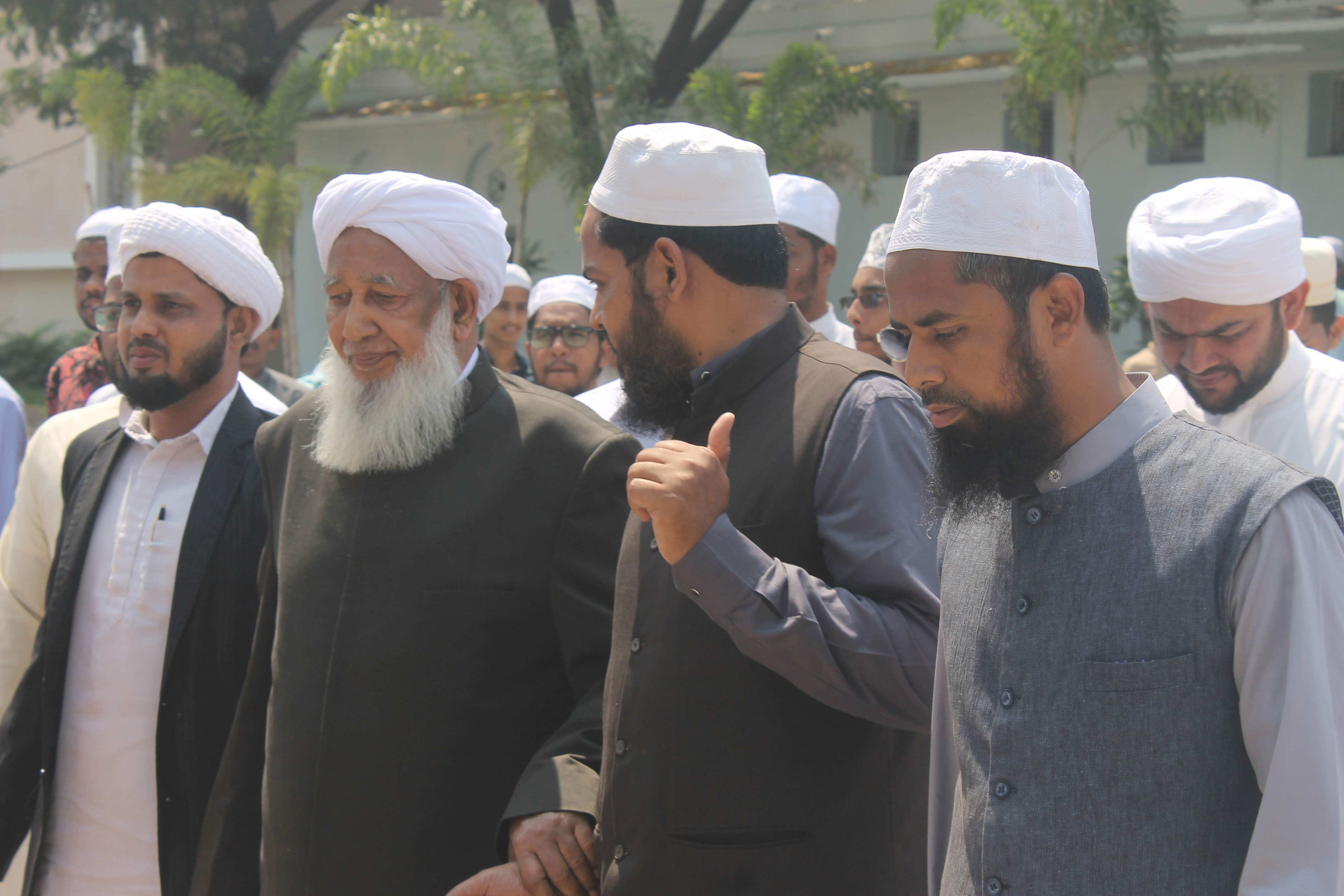 Sheikh Aboobacker Visit Jamia Nizamia