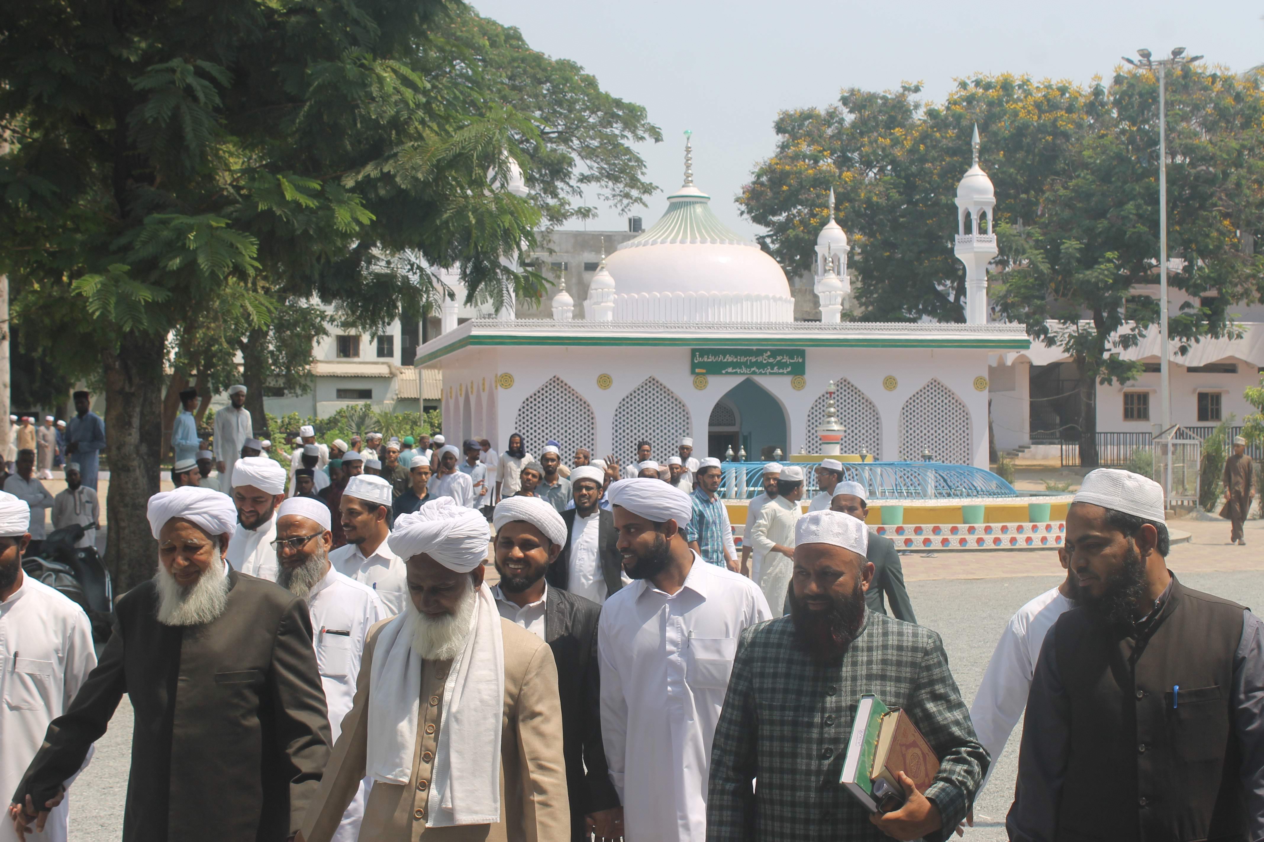 Sheikh Aboobacker Visit Jamia Nizamia