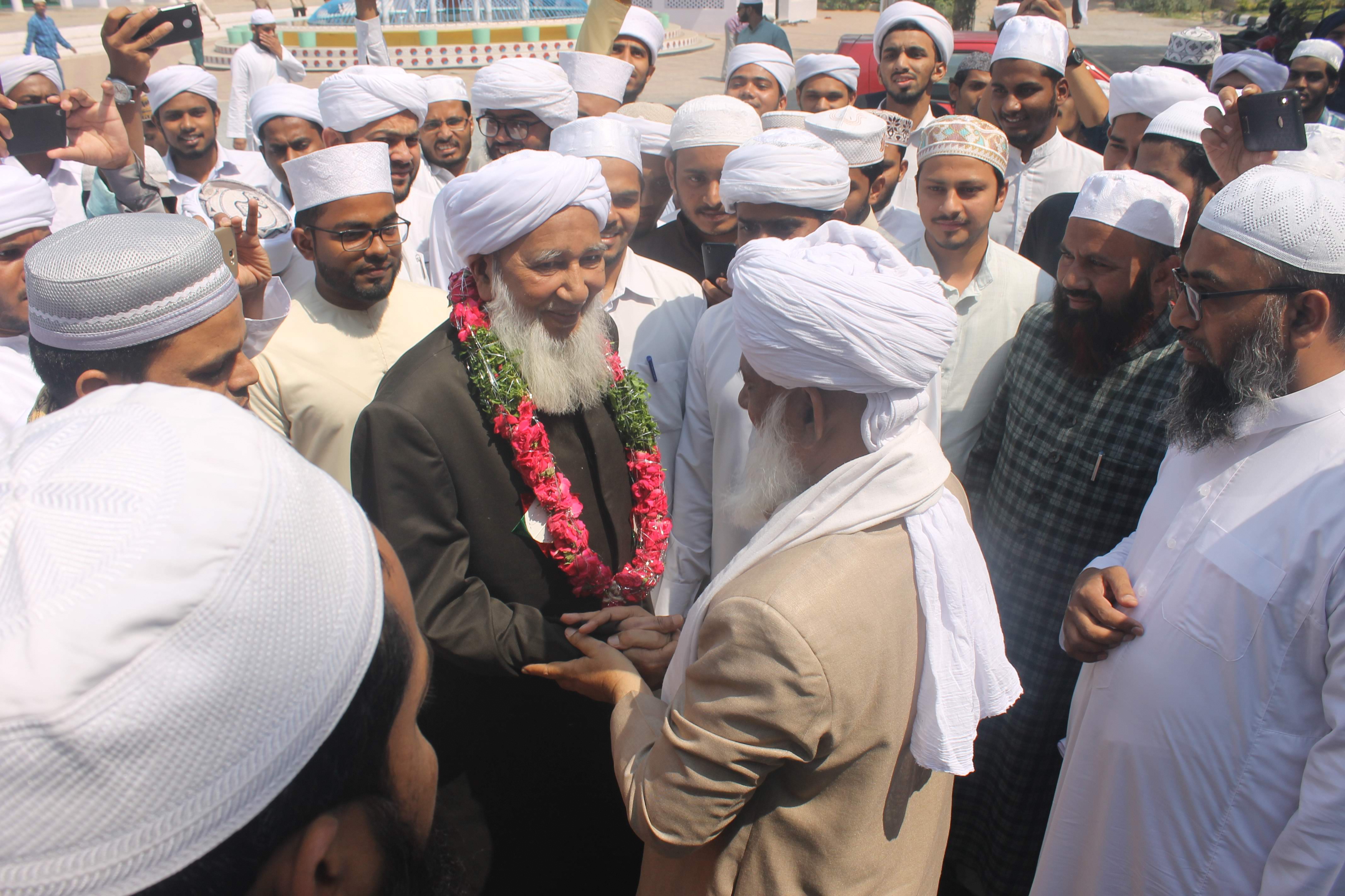 Sheikh Aboobacker Visit Jamia Nizamia